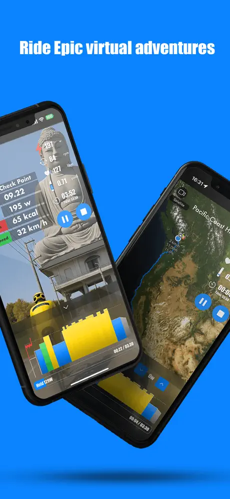 Ride Epic virtual adventures